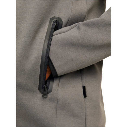 J&j JCOFUSION BLOCKING SWEAT ZIP HOOD Castanho