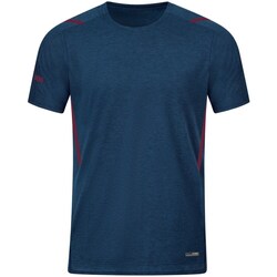 Textil Homem T-Shirt mangas curtas Jako Challenge Marinho