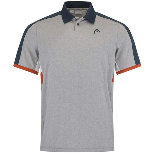Textil Homem T-Shirt mangas curtas Head Polo Tech Cinza