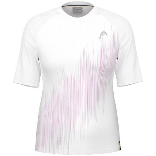 Textil Mulher T-Shirt mangas curtas Head Performance 2024 Branco