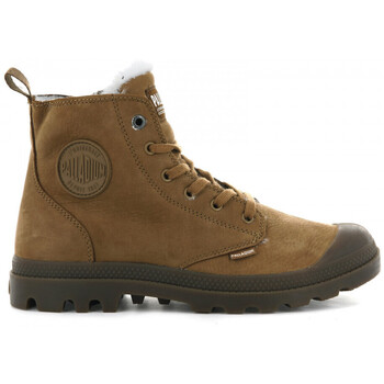 Sapatos Homem Sapatilhas Palladium Pampa hi zip wl Castanho