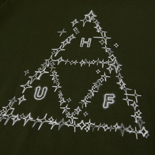 Huf Sweat gleam hood Verde