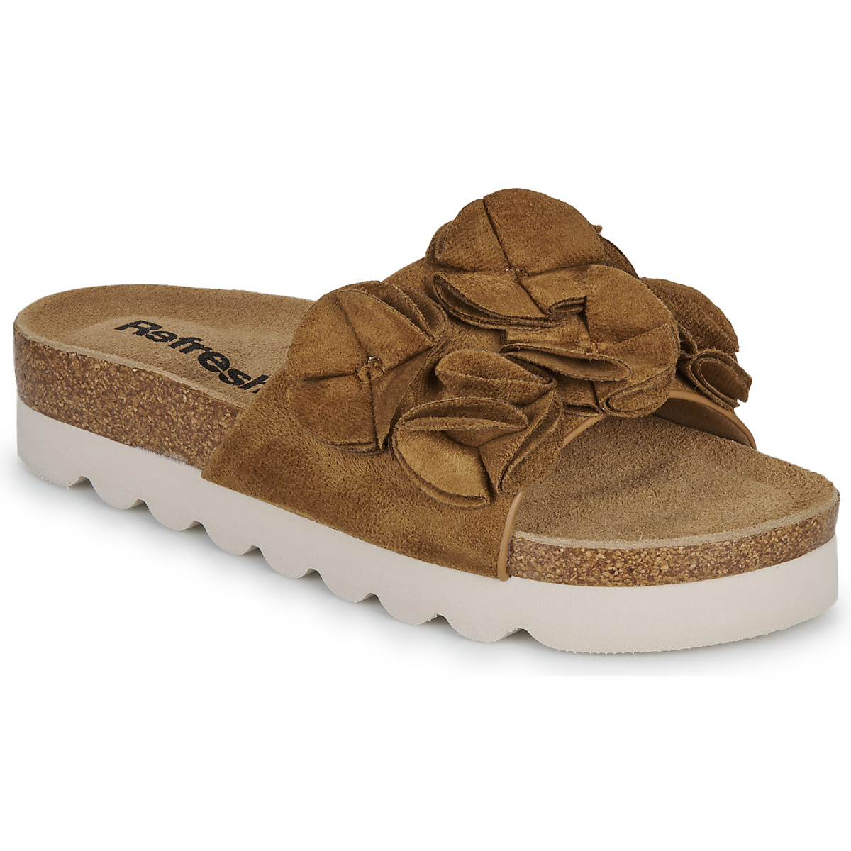 Sapatos Mulher Chinelos Refresh 171719 Camel