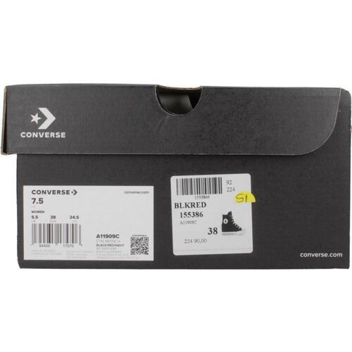 Converse CHUCK TAYLOR ALL STAR WEDGE PLATFORM Preto