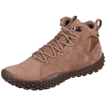 Sapatos Homem Sapatos de caminhada Merrell Wrapt Mid Castanho