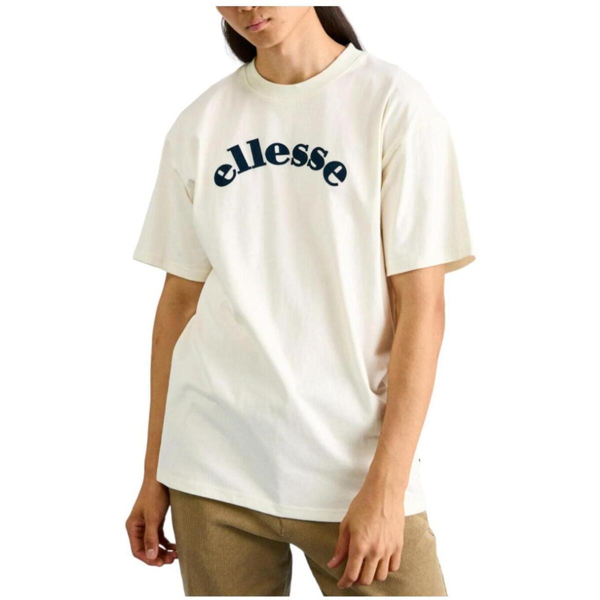 Textil Homem T-Shirt mangas curtas Ellesse  Branco