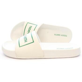 Sapatos Homem chinelos Teddy Smith  Branco