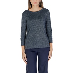 Textil Mulher T-shirt mangas compridas Street One 322102 Azul