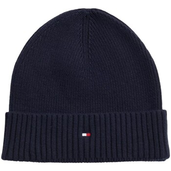 Acessórios Homem Cachecol Tommy Hilfiger LAG PIMA COTTON BEANIE & SCARF AM0AM12937 Azul