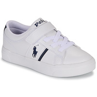 Sapatos Criança Sapatilhas Polo Ralph Lauren FRAZIER PS Branco / Marinho