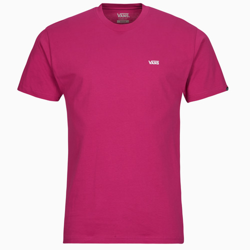 Textil Homem T-Shirt mangas curtas Vans MN LEFT CHEST LOGO TEE Bordô