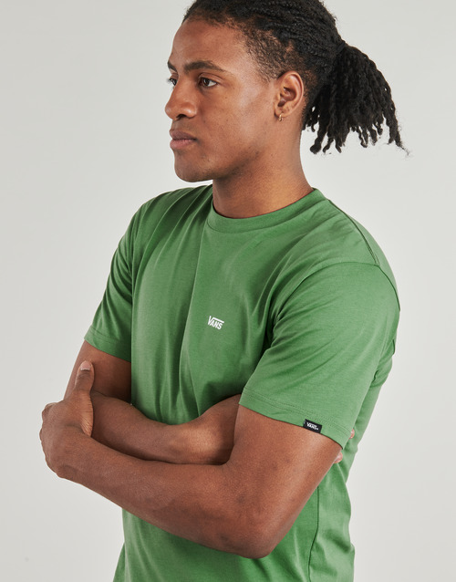 Vans MN LEFT CHEST LOGO TEE Verde