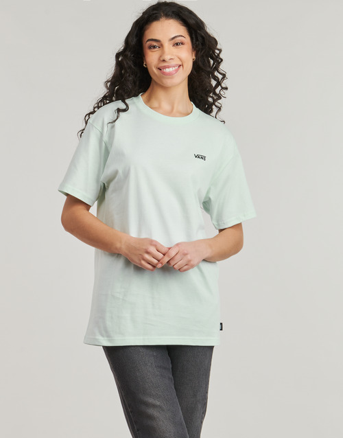 Vans LEFT CHEST LOGO TEE EM Verde