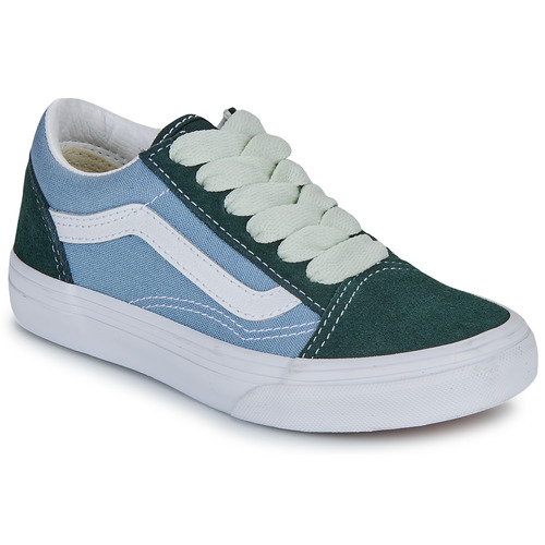 Sapatos Criança Sapatilhas Vans Old Skool Azul / Verde