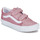 Sapatos Rapariga Sapatilhas Vans Old Skool V Rosa / Brilhante