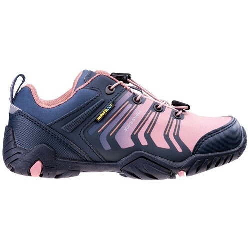 Sapatos Criança Sapatilhas Elbrus Erimley Low Wp Jr Ash Azul marinho, Cor-de-rosa
