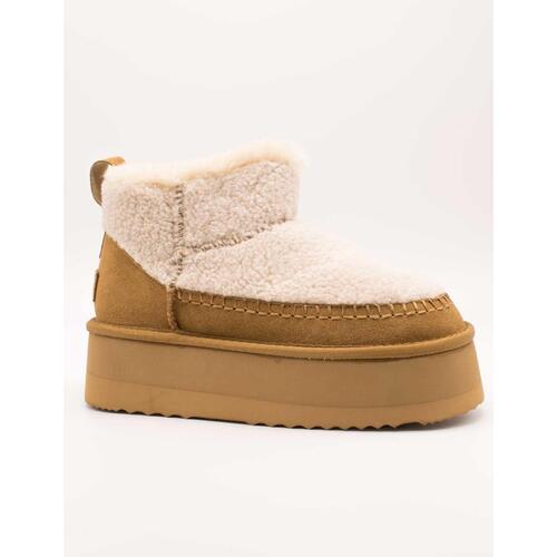 Sapatos Mulher Botins Varm  Castanho