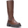 Sapatos Mulher Botas La Modeuse 73139_P172551 Castanho