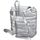 Malas Mulher Mochila Sara Bag MS231 Prata