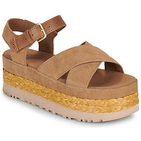 Sapatos Mulher Sandálias UGG W AUBREY ANKLE STRAP Conhaque