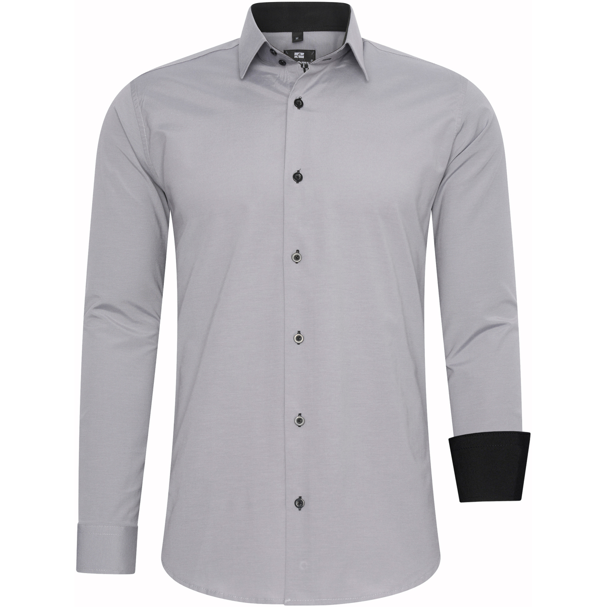 Textil Mulher camisas Rusty Neal Overhemd Slim Fit Cinza