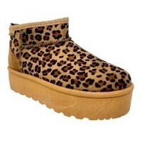 Sapatos Mulher Multi-desportos Isteria Bota feminina leopardo  24296 Multicolor