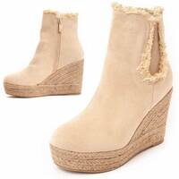 Sapatos Mulher Botas Montevita 96985 Bege