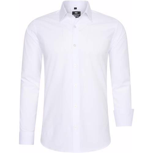 Textil Mulher camisas Rusty Neal Overhemd Slim Fit Branco