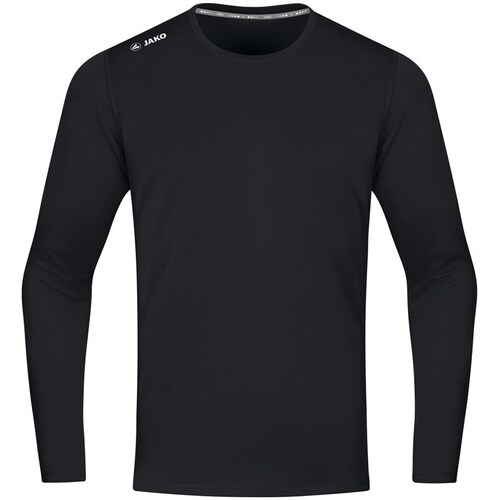 Textil Homem T-Shirt mangas curtas Jako Run 2.0 Preto
