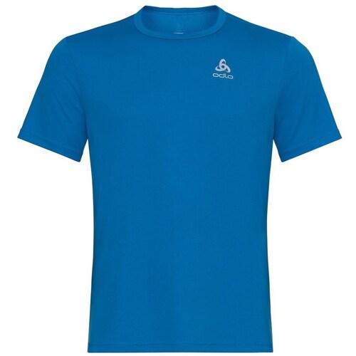 Textil Homem T-Shirt mangas curtas Odlo Cardada Azul