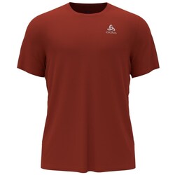 Textil Homem T-Shirt mangas curtas Odlo Cardada Castanho