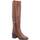Sapatos Mulher Botas Geox D GIULILA Castanho