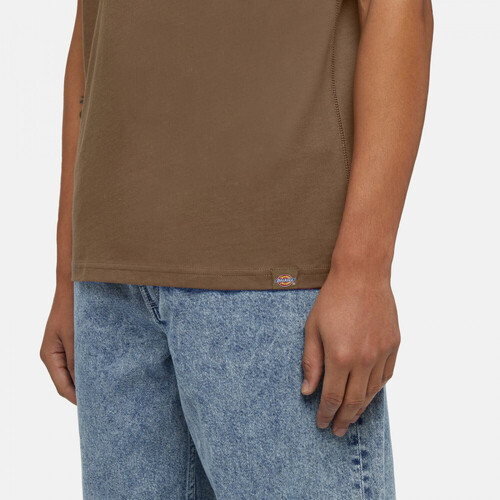 Dickies builder tee ss Castanho