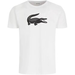 Textil Homem T-Shirt mangas curtas Lacoste TH3377 Branco