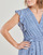Textil Mulher Vestidos curtos Betty London LISON Azul / Branco