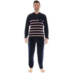 Textil Homem Pijamas / Camisas de dormir Christian Cane KINSLEY Azul