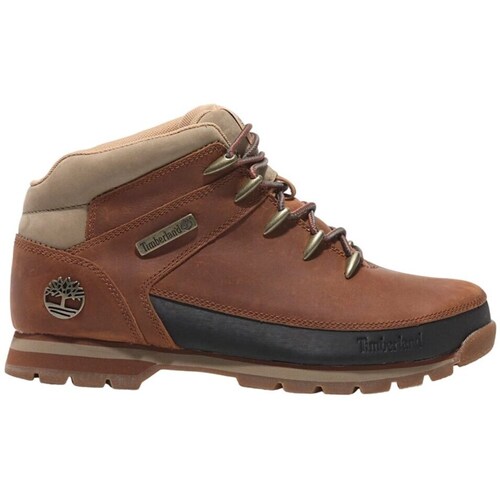 Timberland Euro Sprint Mid Lace Castanho
