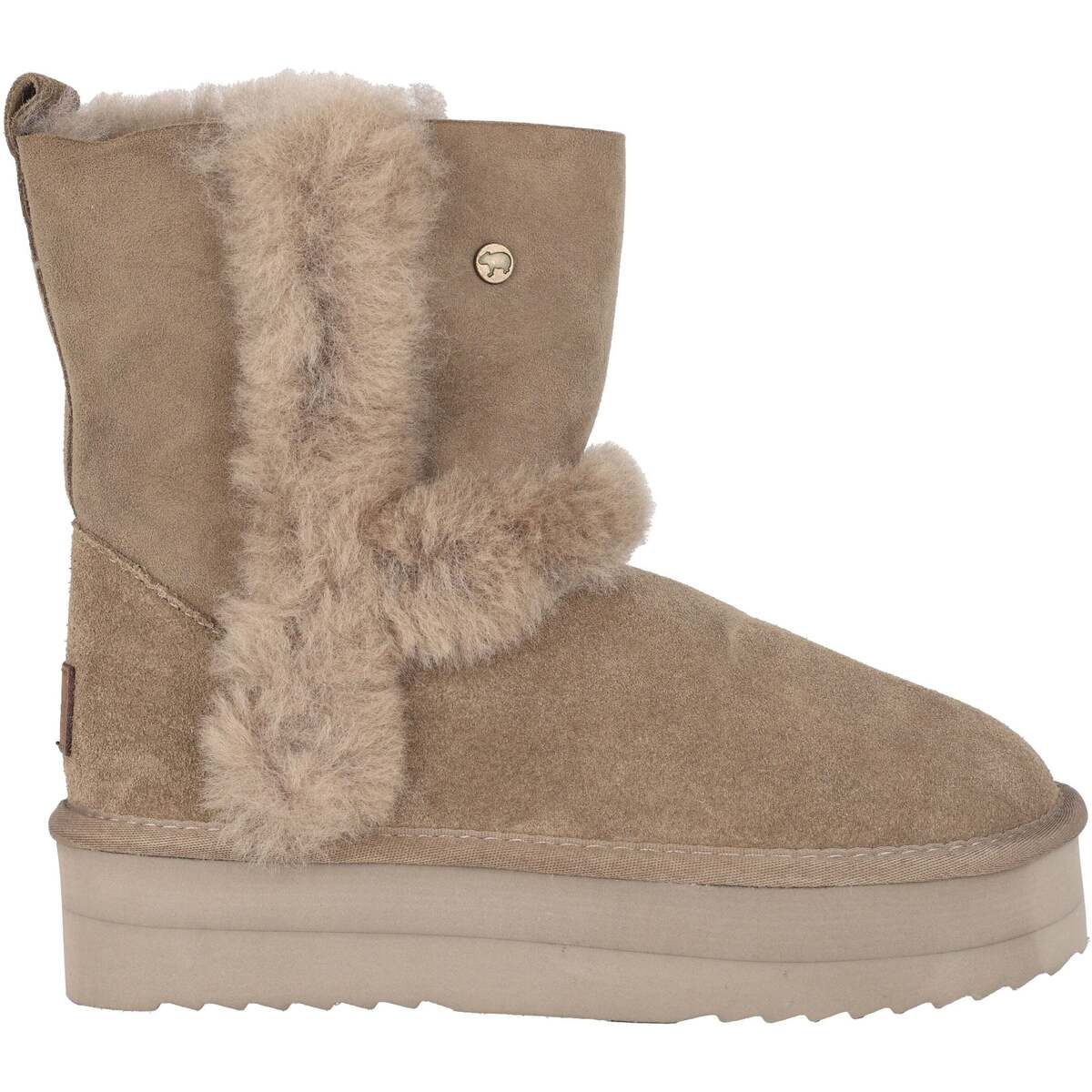Sapatos Mulher Botins Warmbat Kangaroo Verde