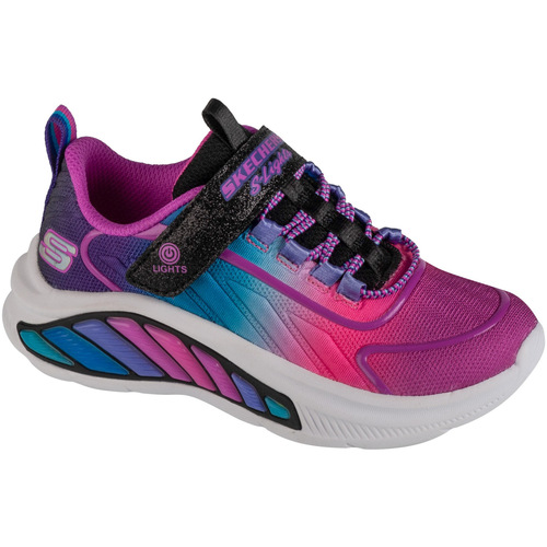 Sapatos Rapariga Sapatilhas Skechers Rainbow Cruisers Preto