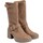 Sapatos Mulher Botas Art ART 116571220003 Castanho