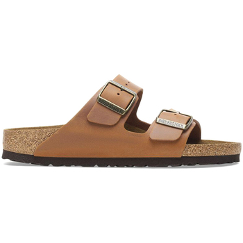 Sapatos Mulher Sandálias BIRKENSTOCK ARIZONA OILED LEATHER 1028401 Castanho