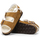 Sapatos Mulher Sandálias BIRKENSTOCK MILANO SHEARLING SUEDE LEATHER 1025515 Castanho