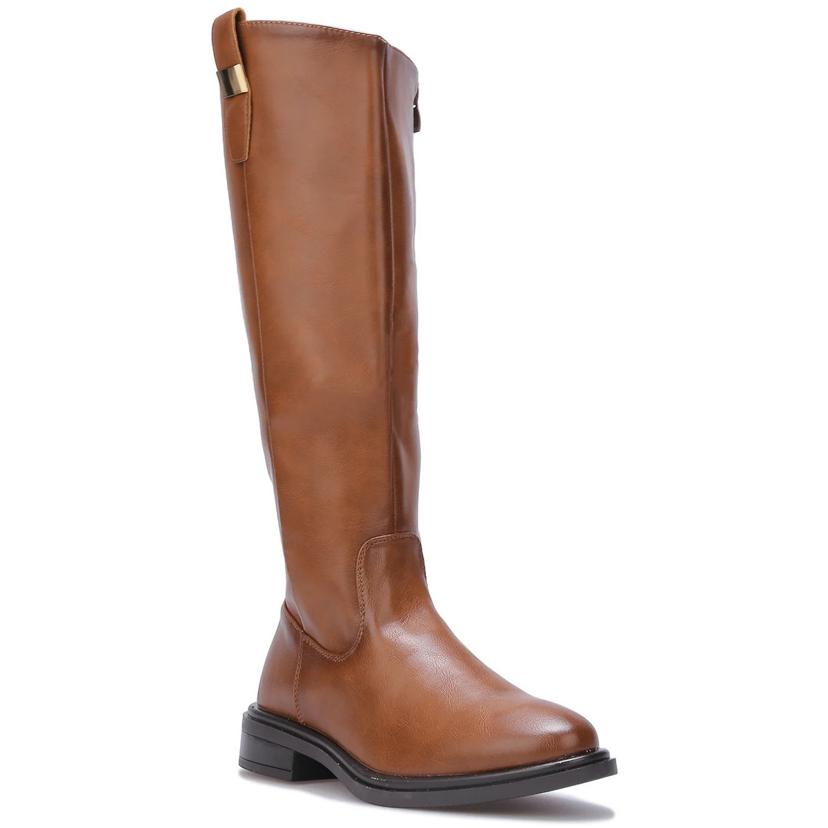 Sapatos Mulher Botas La Modeuse 73049_P172221 Castanho