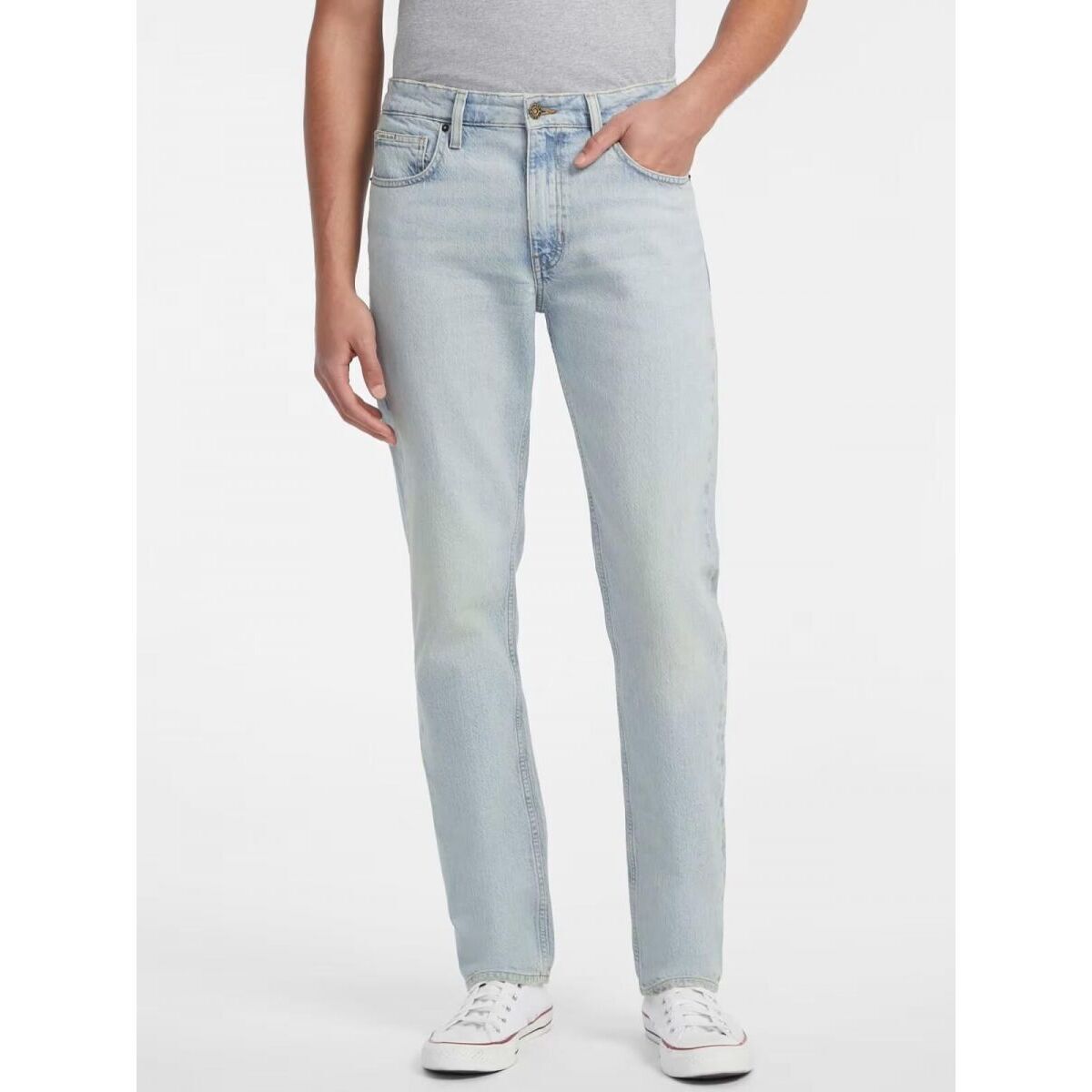 Textil Homem Calças de ganga Guess G16 STRAIGHT - M4YA1B D5D01-GAL1 ARTISTIC VINTAGE Azul