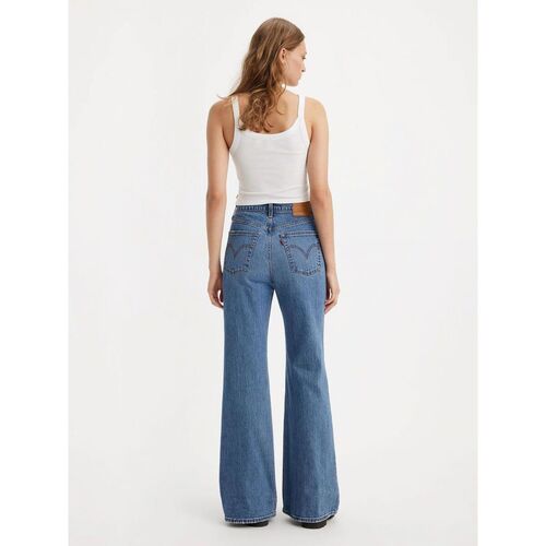 Levi's A7503 0001 - RIBCAGE BELLS-MARIN BABE Azul