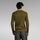 Textil Homem camisolas G-Star Raw D23525-D496 ARMY KNIT-C744 DARK OLIVE Verde