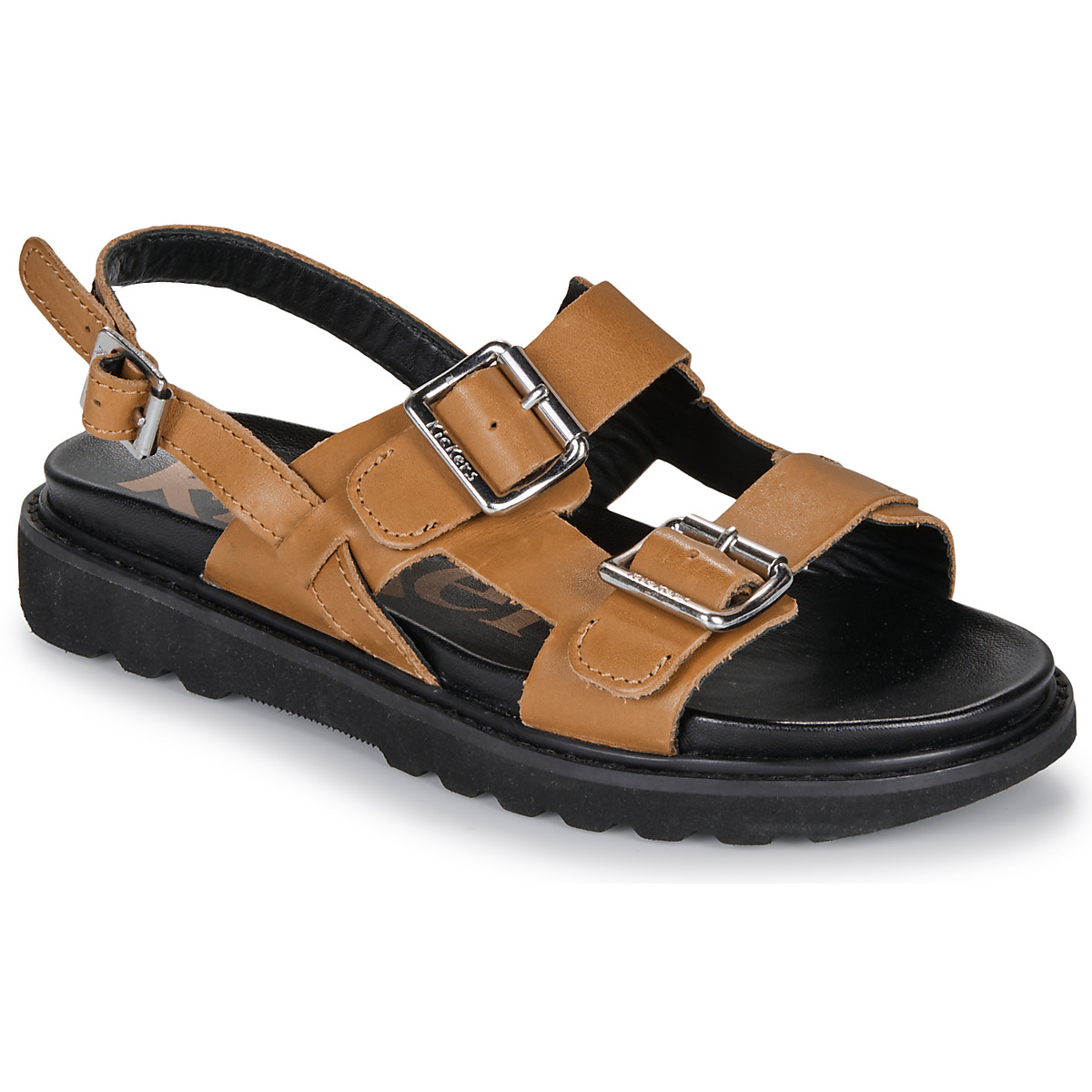 Sapatos Mulher Sandálias Kickers NEOSUMMER Camel