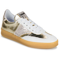 Sapatos Mulher Sapatilhas Mjus GENOVA Branco / Dourado