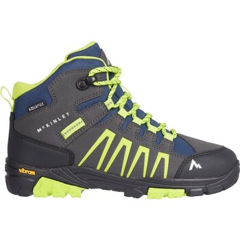 Sapatos Criança Sapatos de caminhada Mckinley Denali Mid Aqx J Grafite, Azul marinho