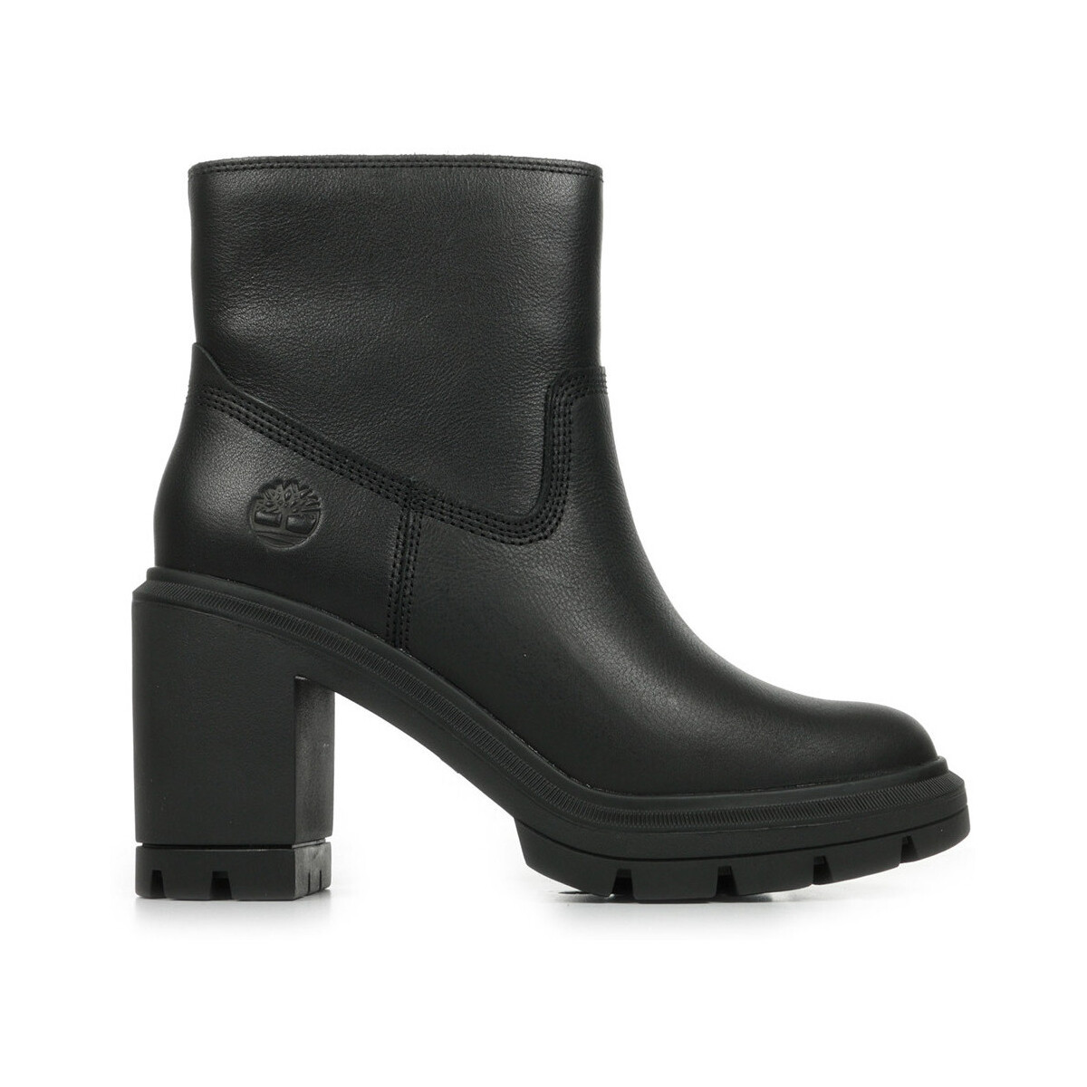 Sapatos Mulher Botas baixas Timberland Allington Heights Mid Zip Up Boot Preto